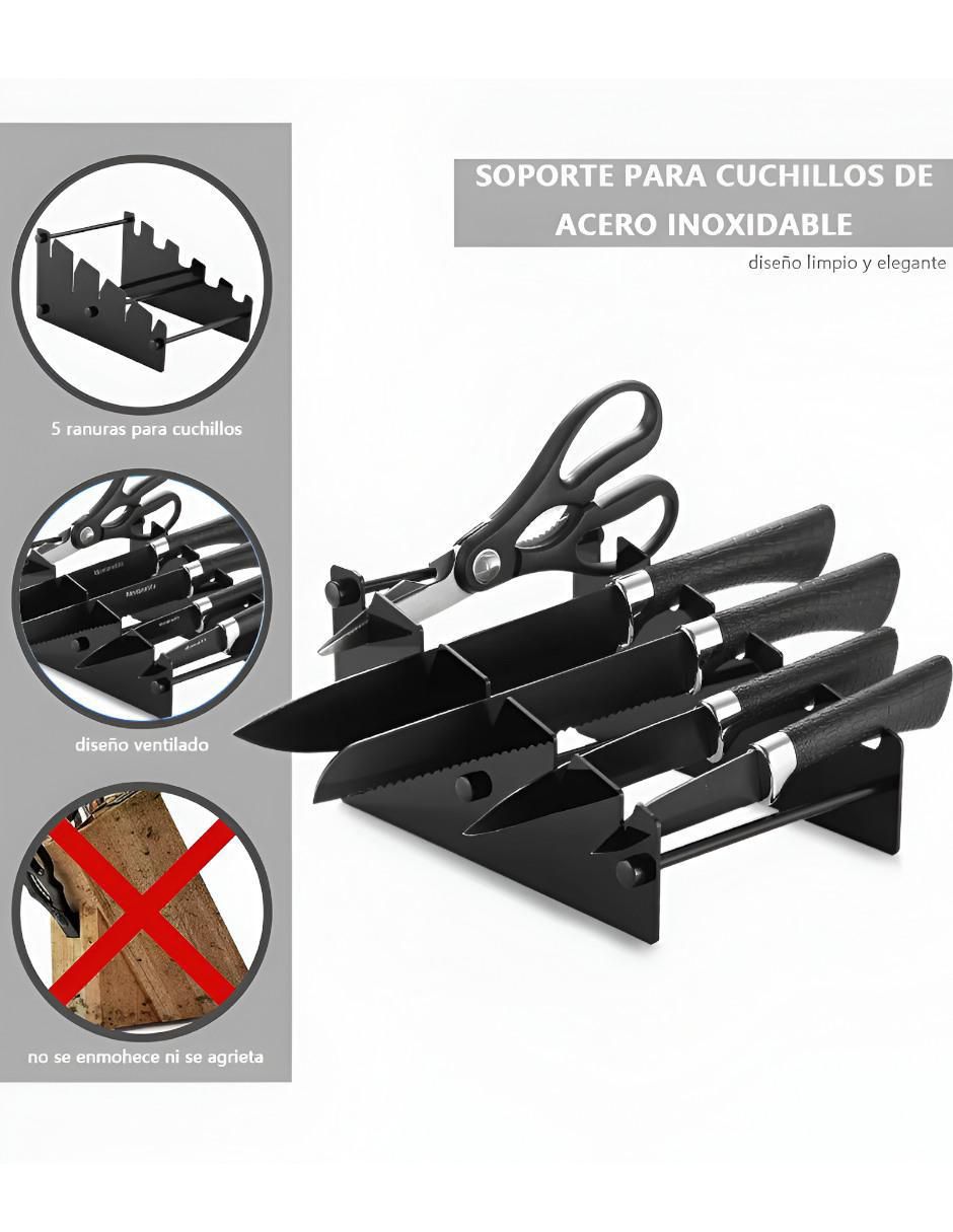 Set de cuchillos Multiusos XTLLAR6665 6 piezas 3