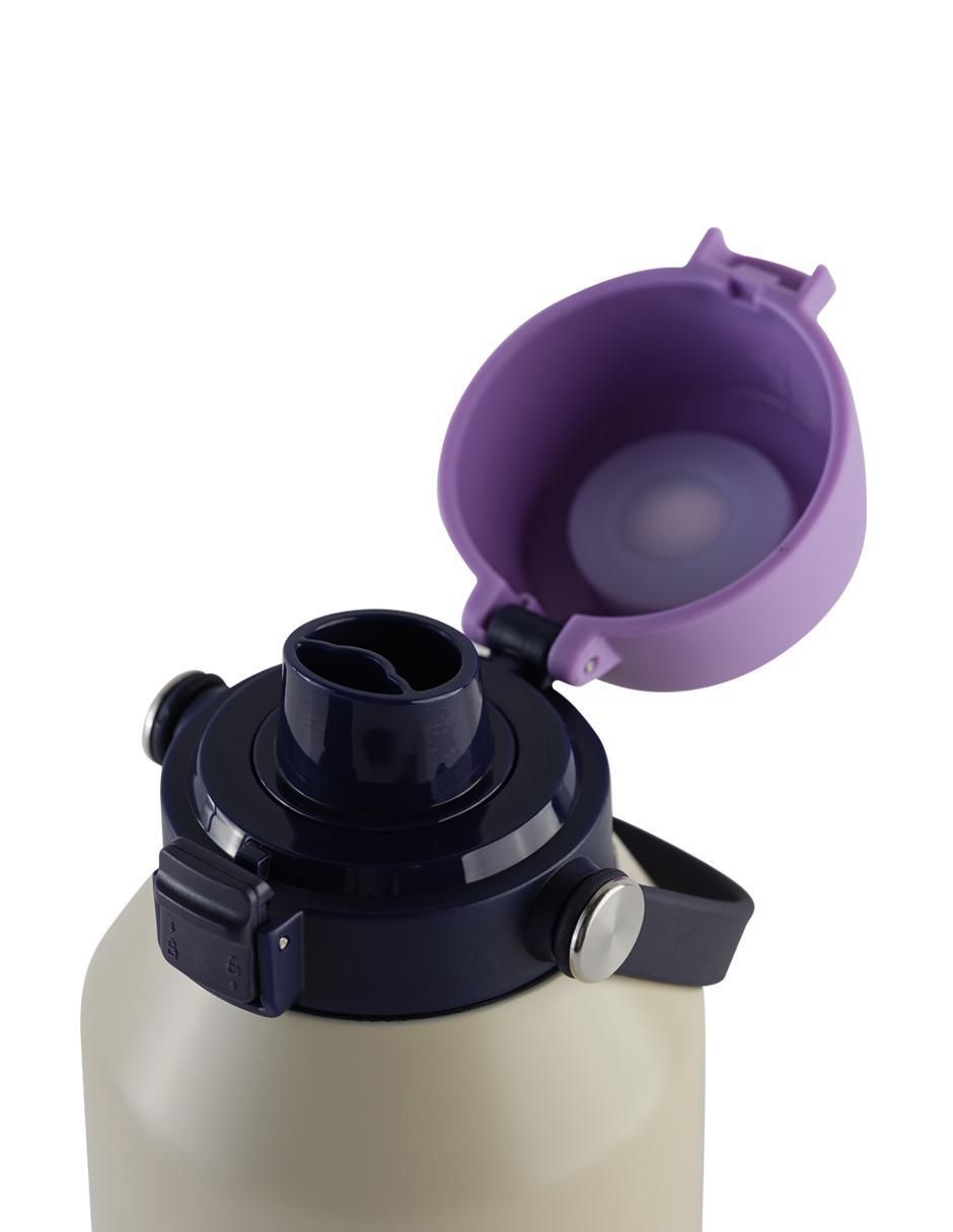 Termo de acero inoxidable liza con tapa flip top 6