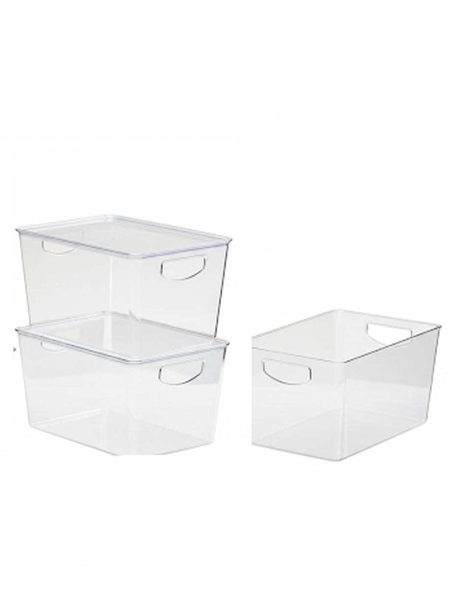 Set contenedores de plástico 8 piezas 2
