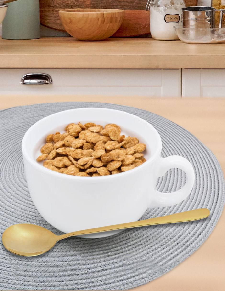 Set de tazas redondas Jumbo 6 piezas