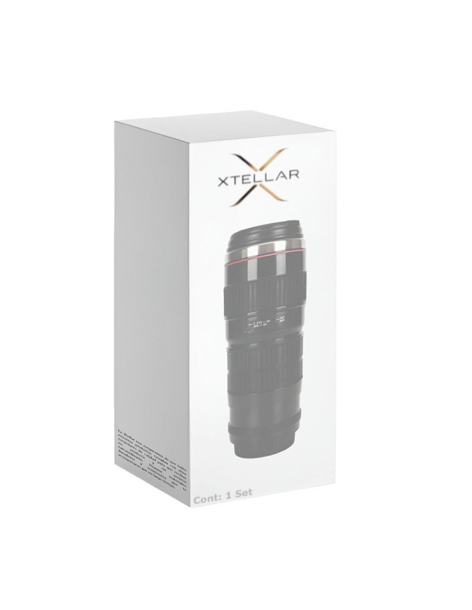 Termo de acero inoxidable con tapa rosca 440 ml