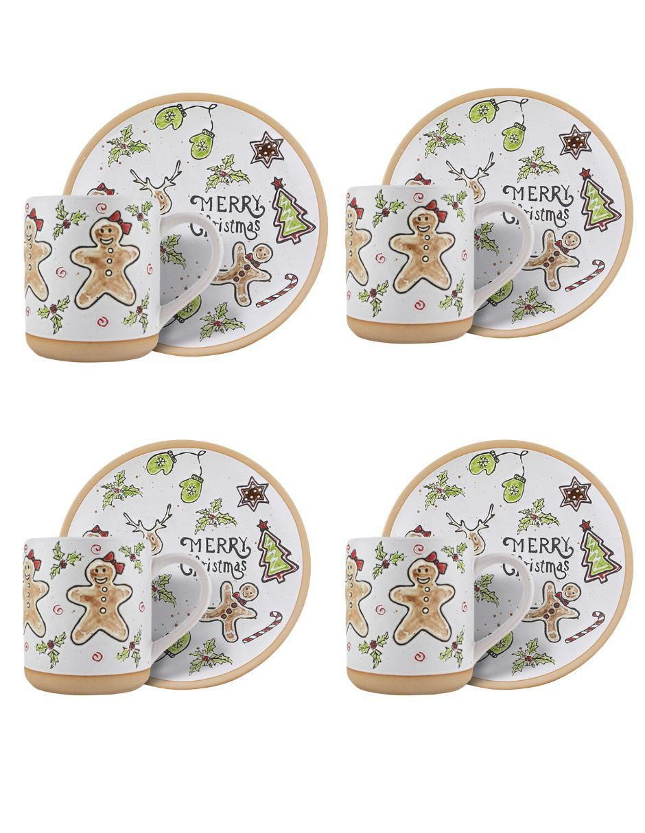 Set terno ideen merry christmas 8 piezas