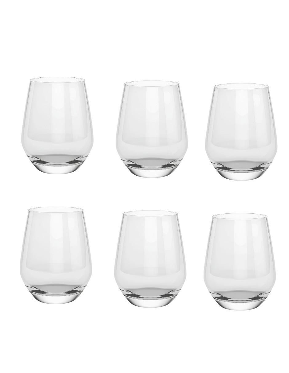Set de vasos para agua de vidrio con 12 piezas Set de vasos para agua de vidrio con 12 piezas