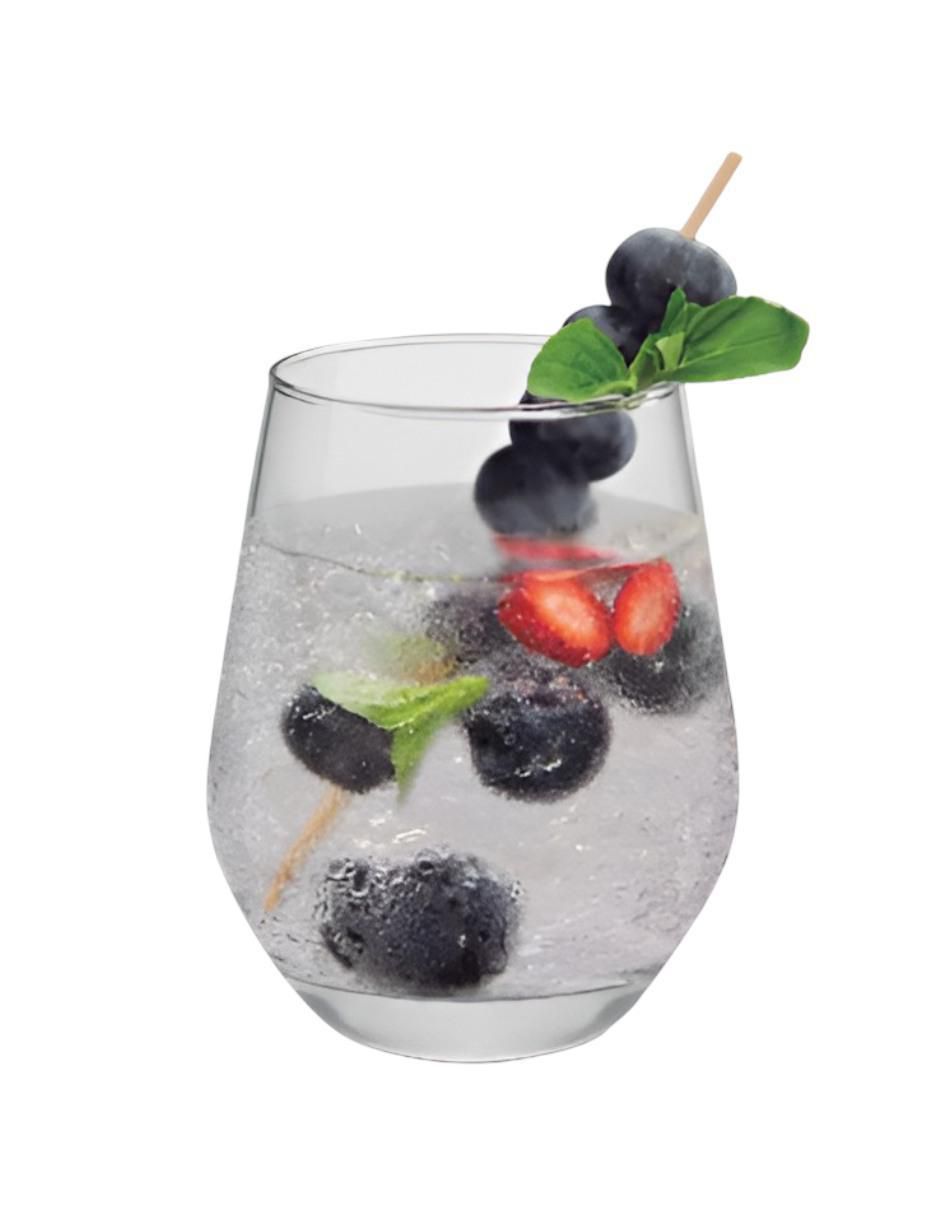 Set de vasos para agua de vidrio con 12 piezas