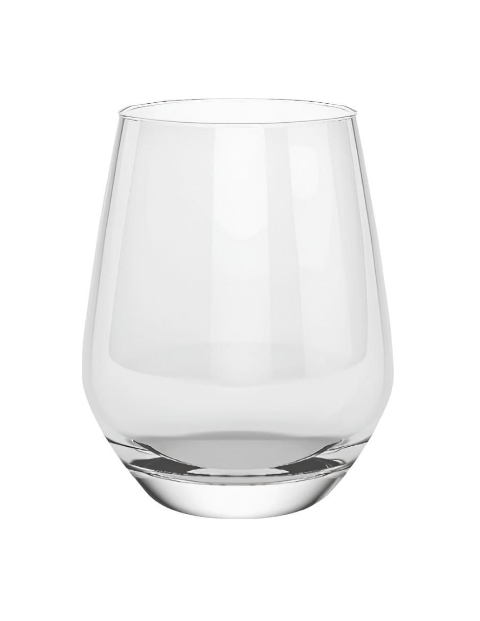 Set de vasos para agua de vidrio con 12 piezas