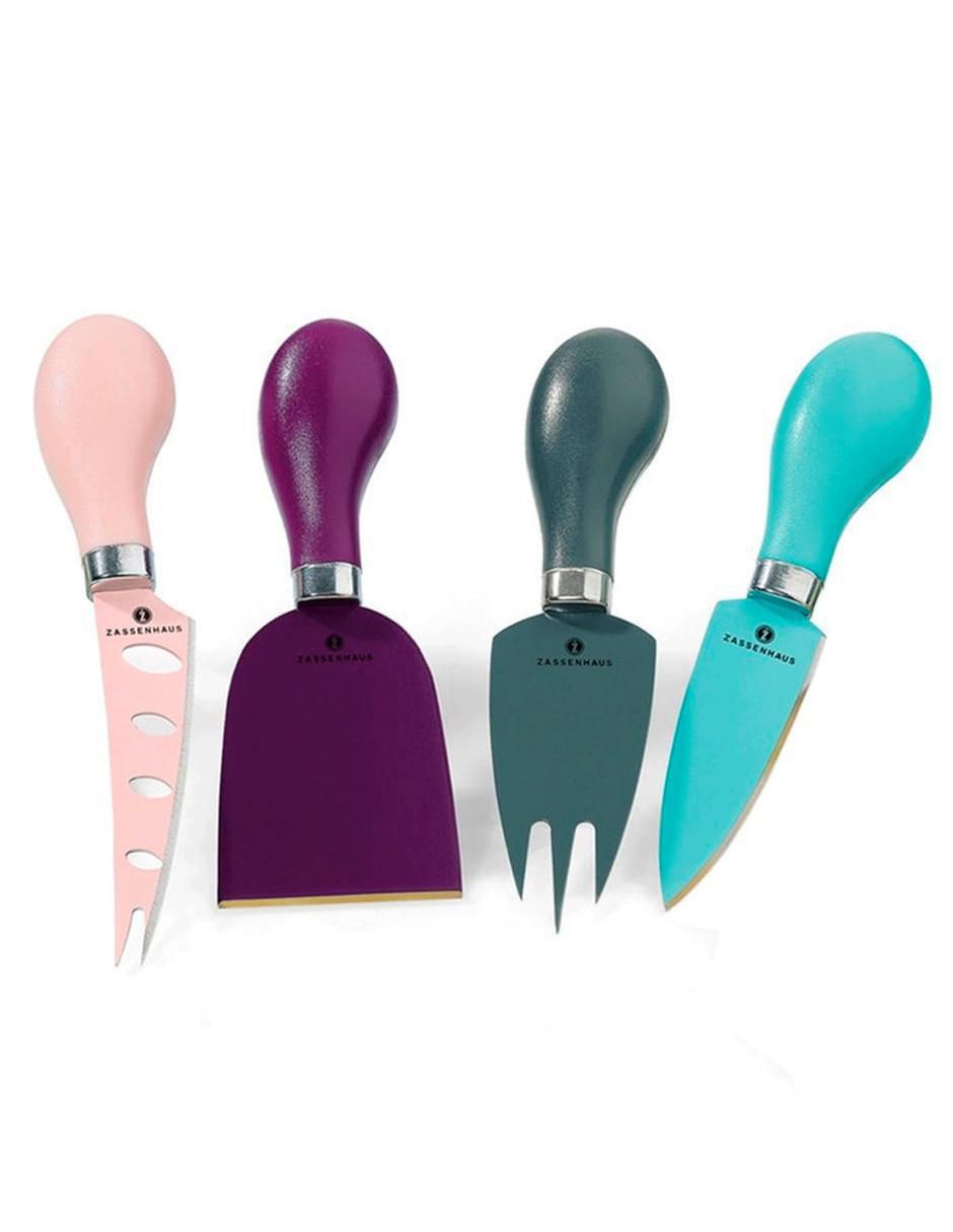 Set de cuchillos para quesos 4 piezas Set de cuchillos para quesos 4 piezas