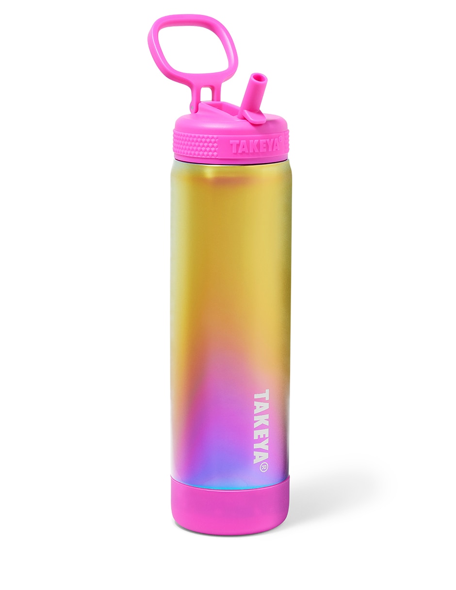 Termo Takeya de acero inoxidable 22Oz Shiny Aurora con tapa flip top 650 ml