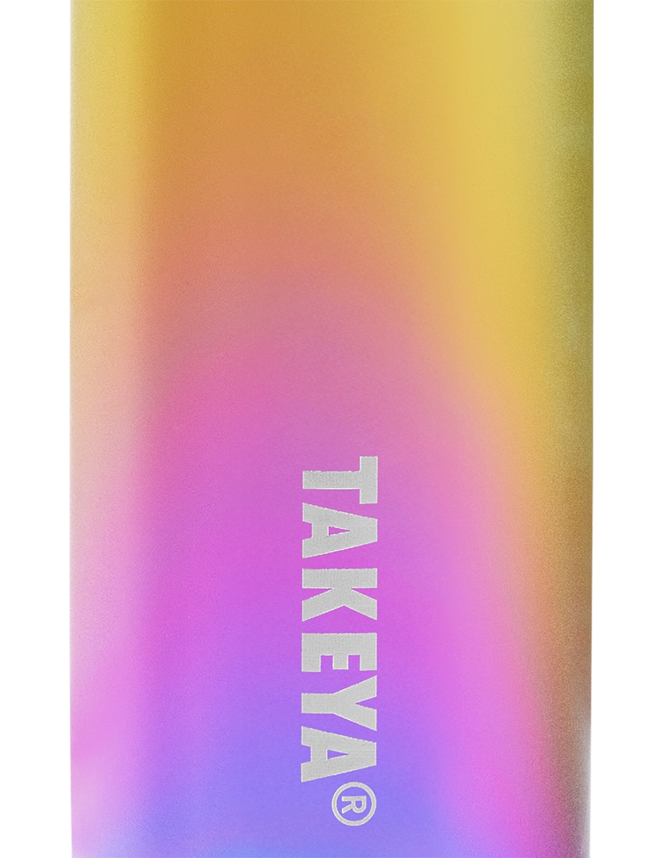 Termo Takeya de acero inoxidable 22Oz Shiny Aurora con tapa flip top 650 ml