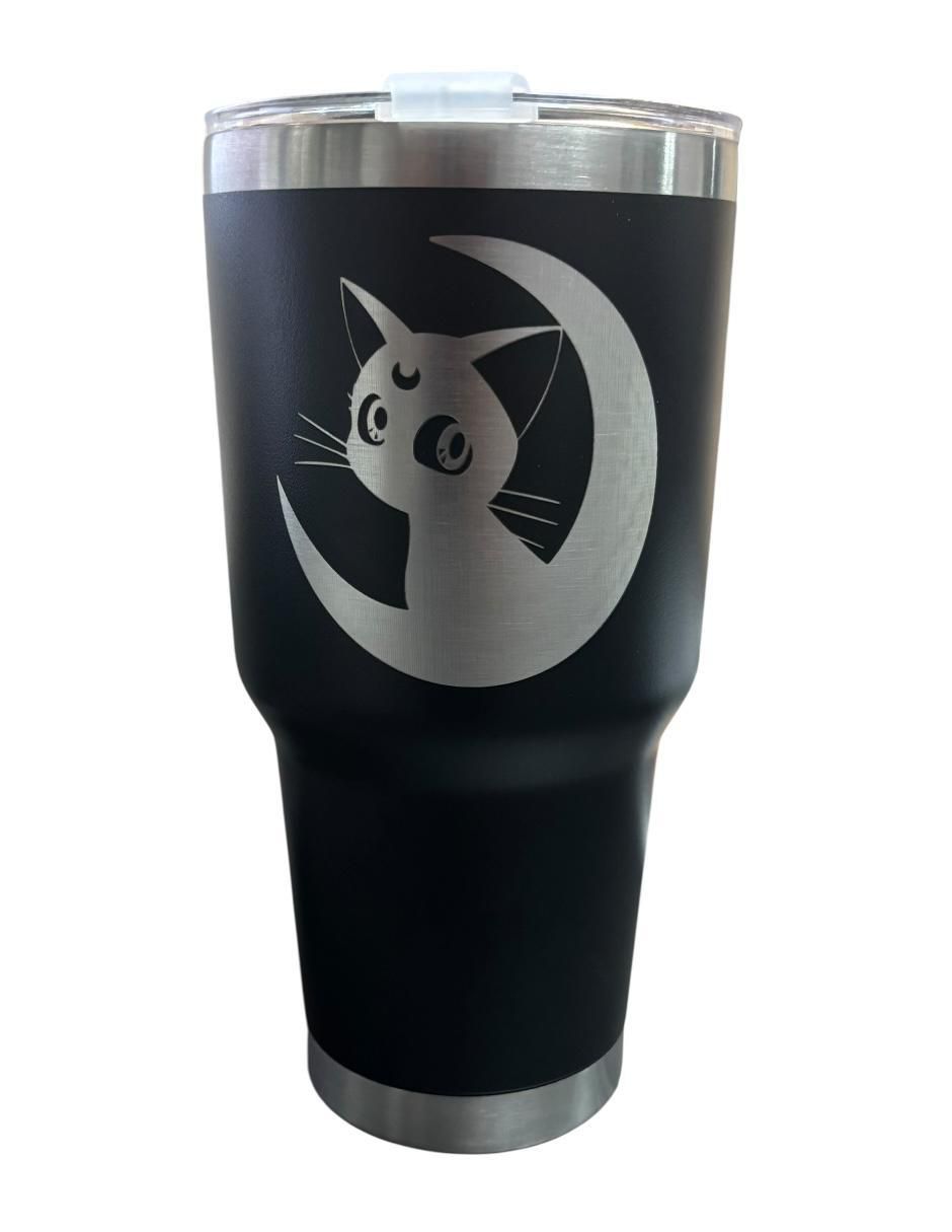 Termo de acero inoxidable Sailoor Moon con tapa push pull 2