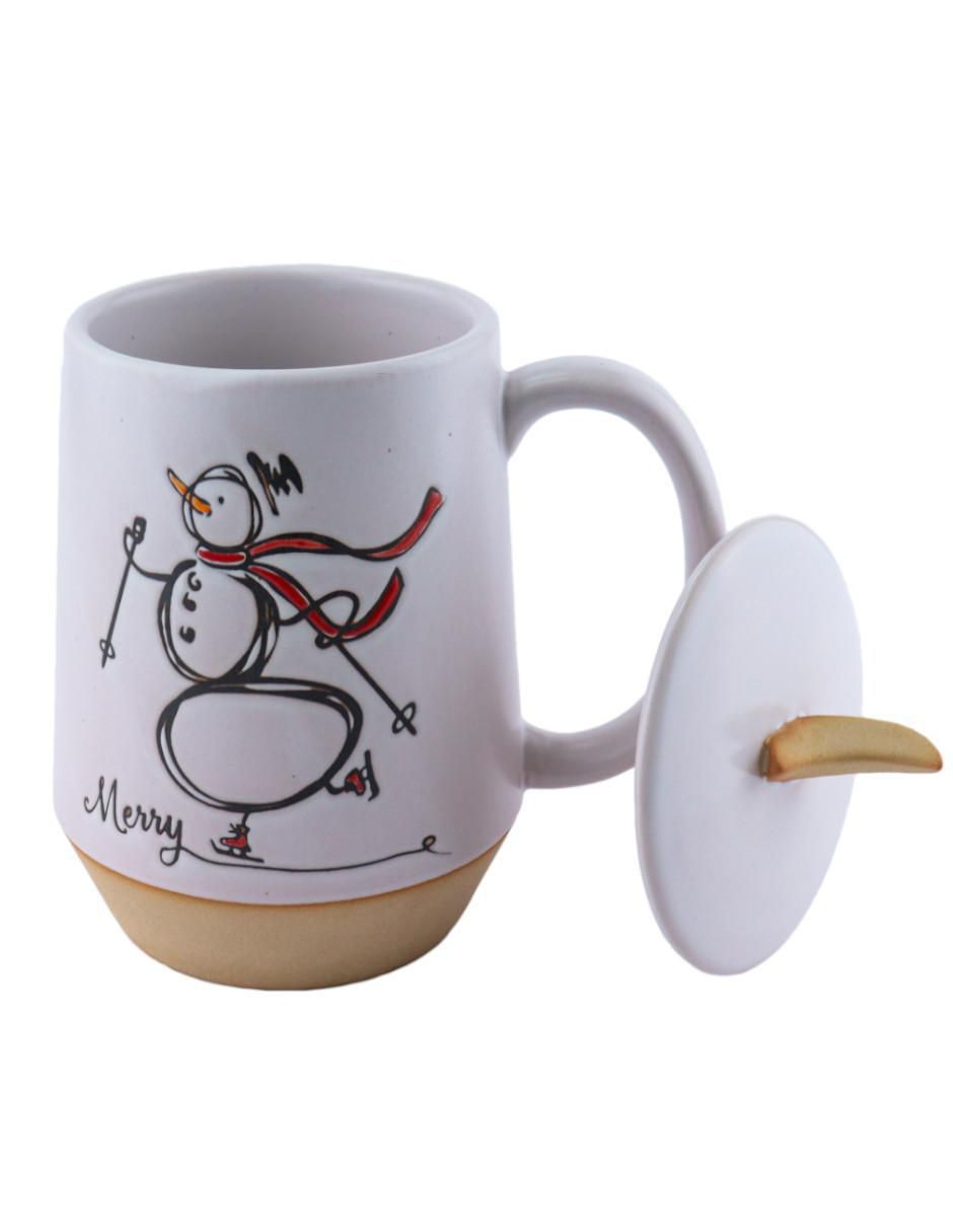 Set azucarera Muñeco de Nieve de cerámica