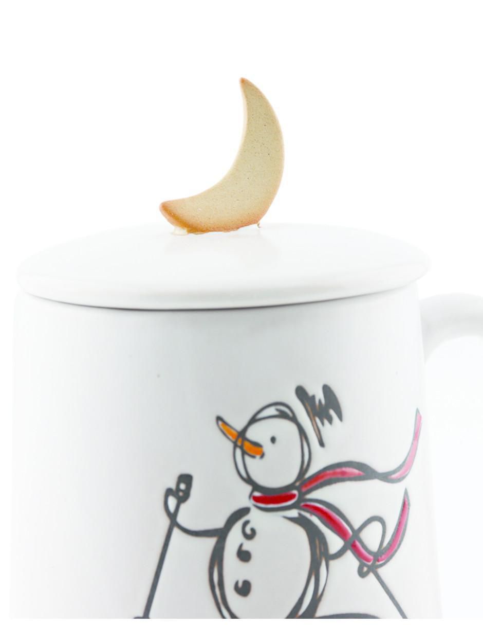 Set azucarera Muñeco de Nieve de cerámica