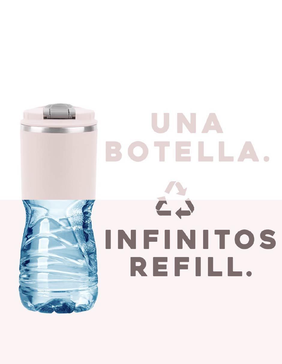 Termo de acero inoxidable con tapa rosca 7