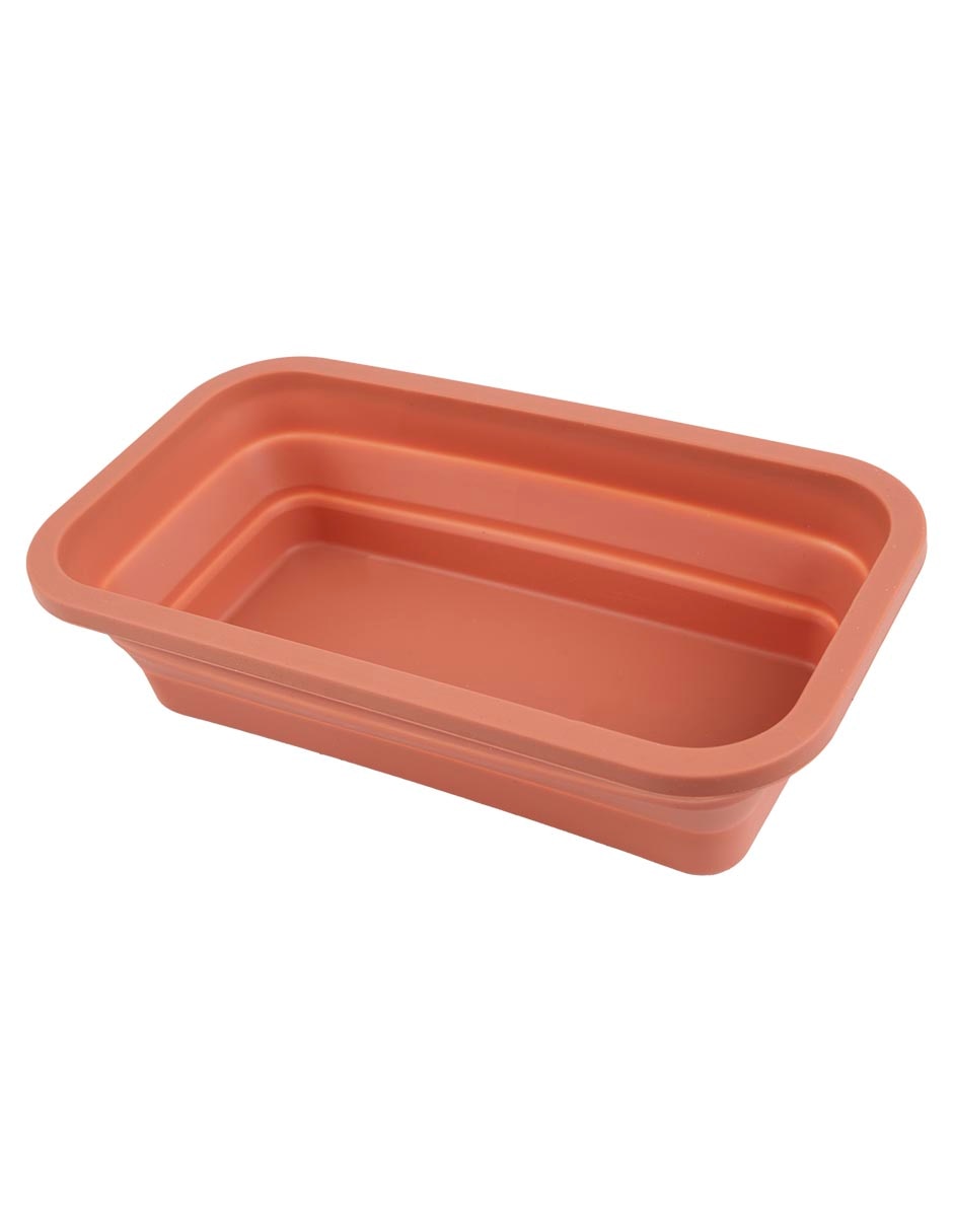 Molde pan silicón rectangular