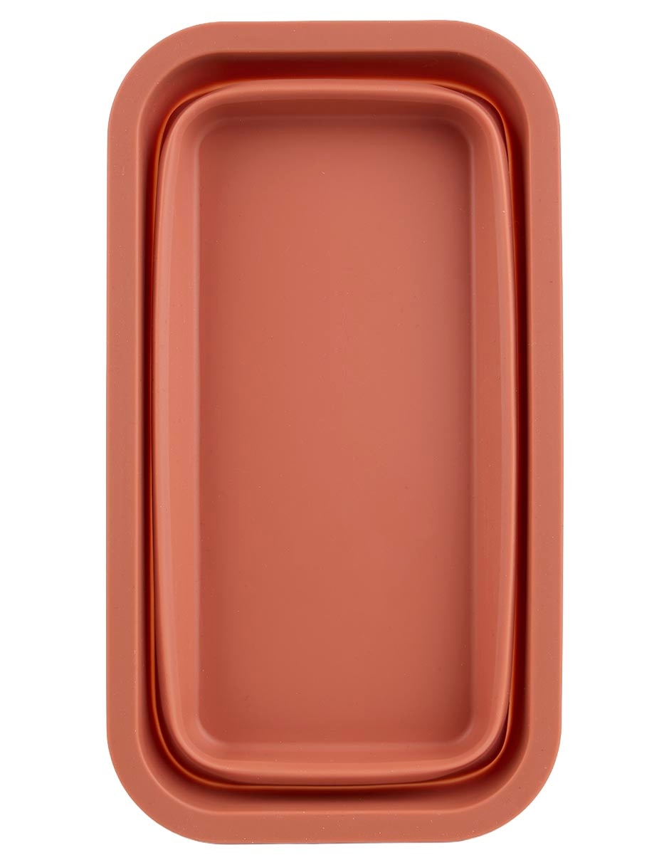 Molde pan silicón rectangular 5