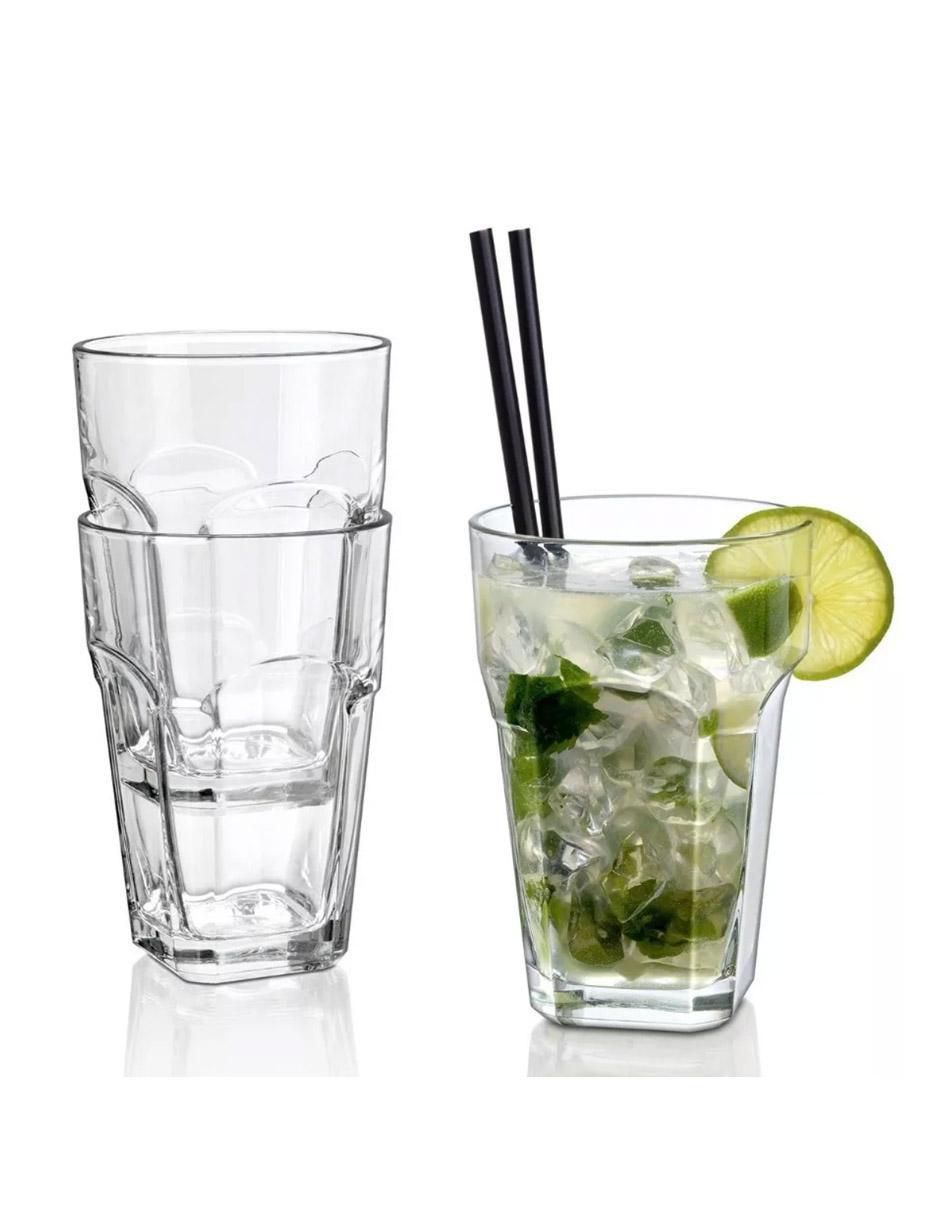 Set de vasos para agua San Marco de vidrio con 6 piezas