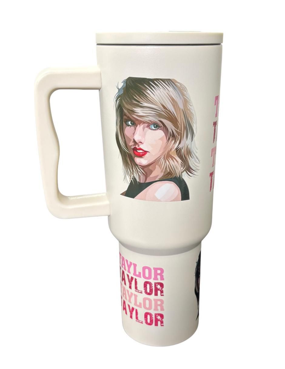 Termo de acero inoxidable Taylor Swift con tapa rosca 1.2 L Termo de acero inoxidable Taylor Swift con tapa rosca 1.2 L