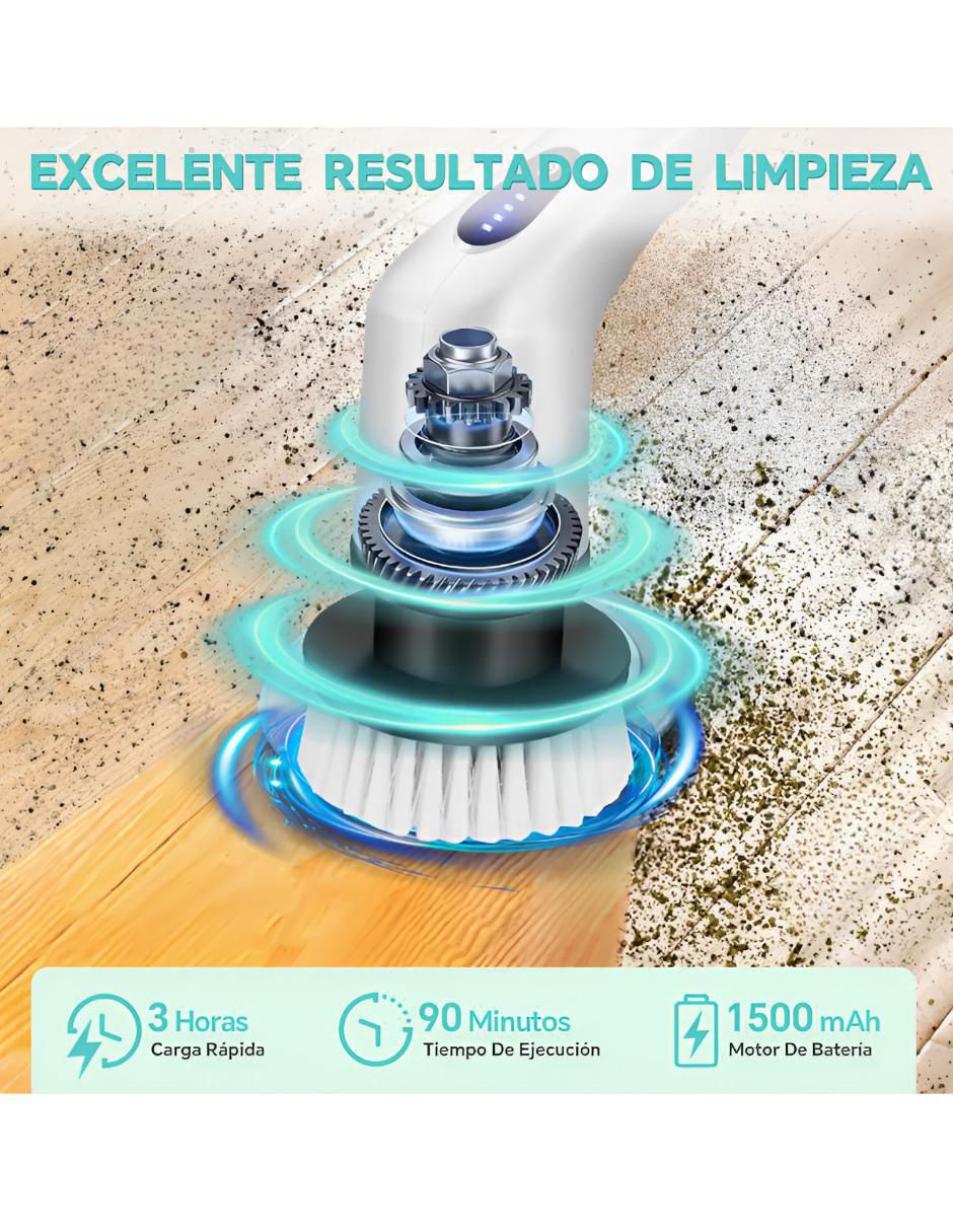 Cepillo limpiador con cerdas rígidas