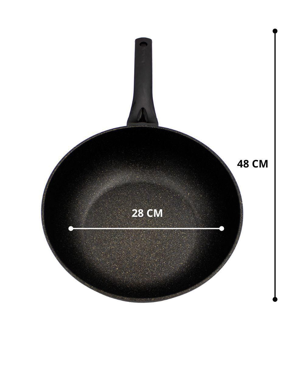 Sartén Wok LOVE COOK de mármol 5