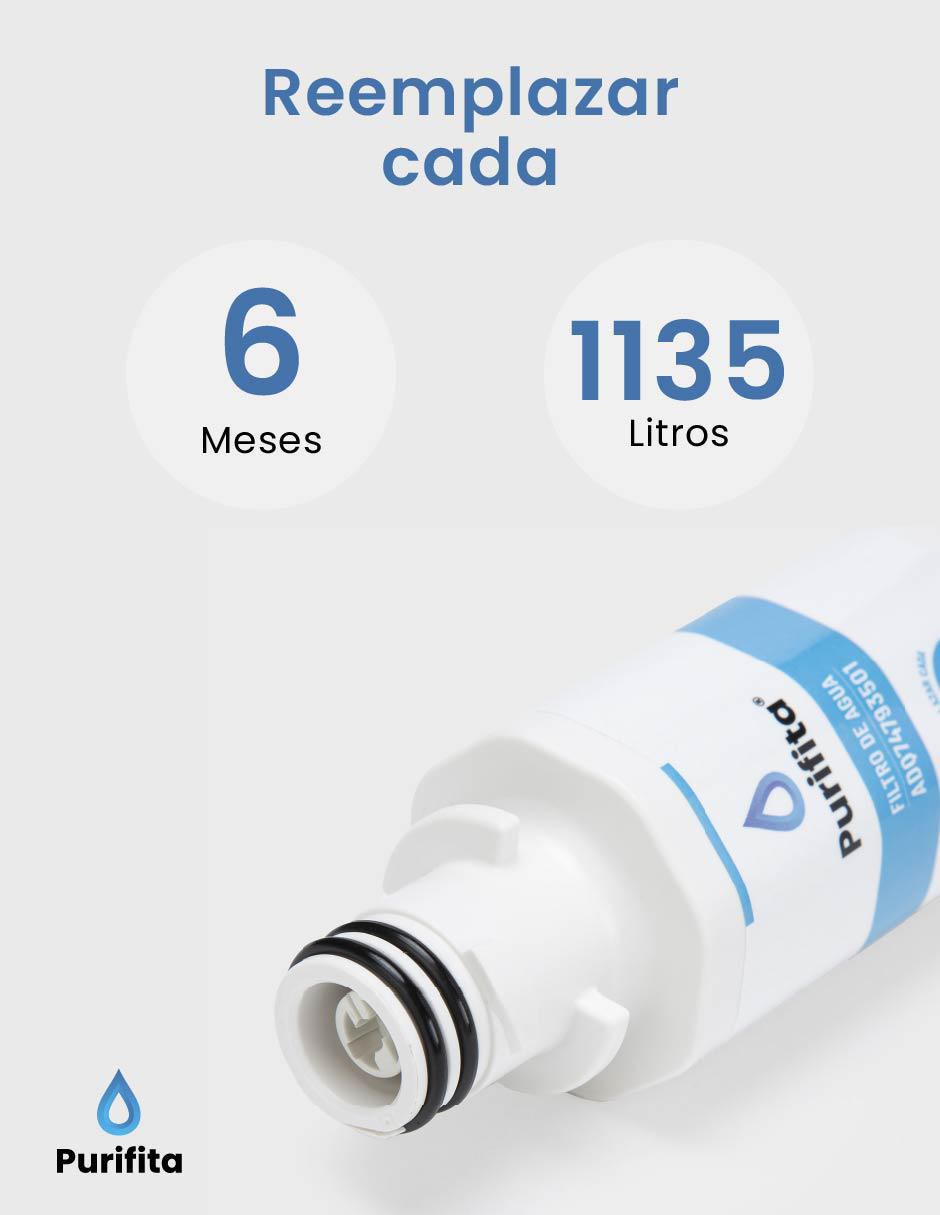 Set filtro de agua Purifita sa-da29 x2.