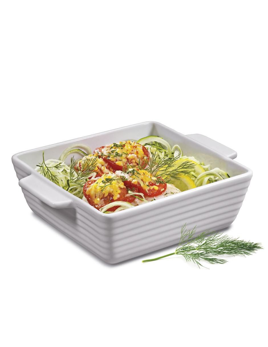 Refractario de porcelana burgund