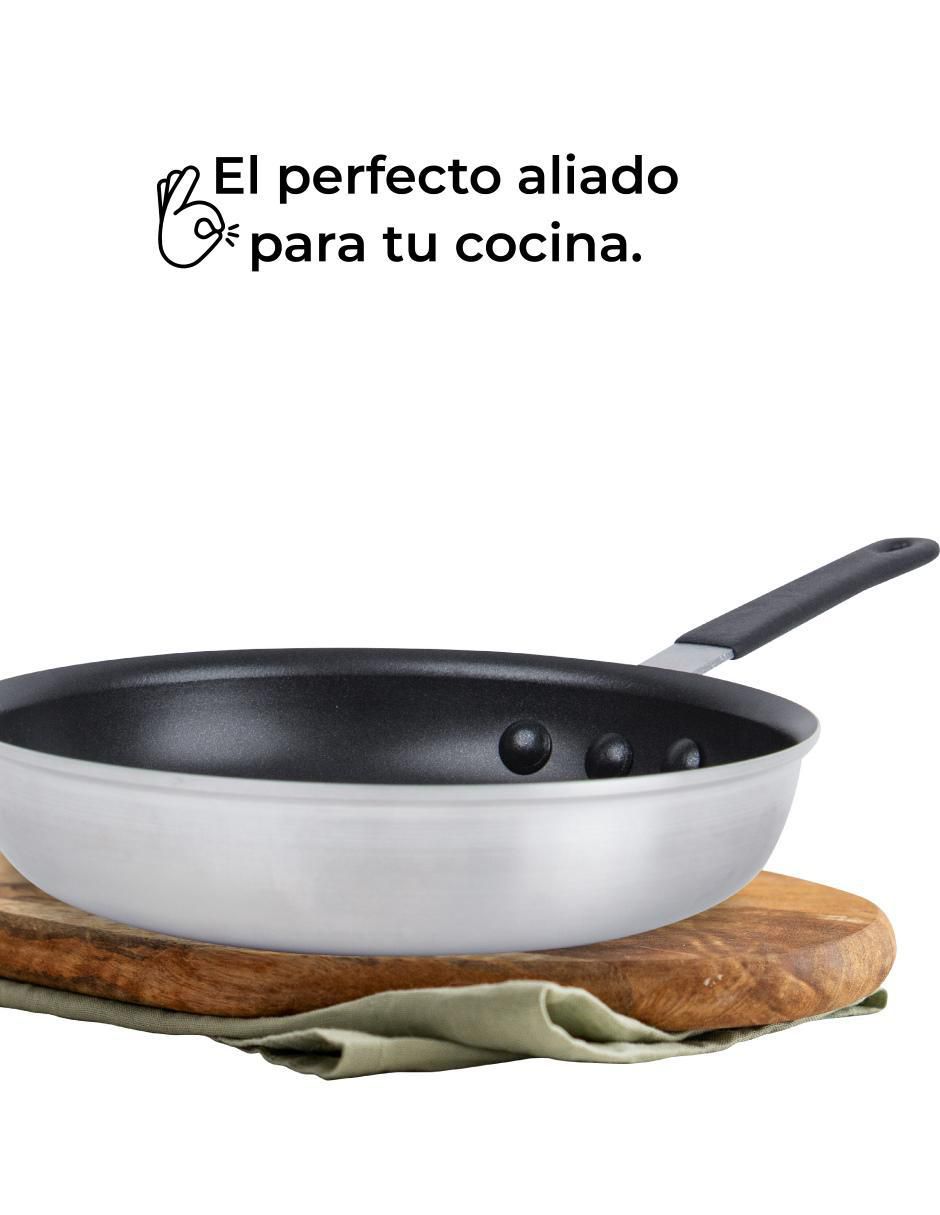 Sartén de aluminio 4