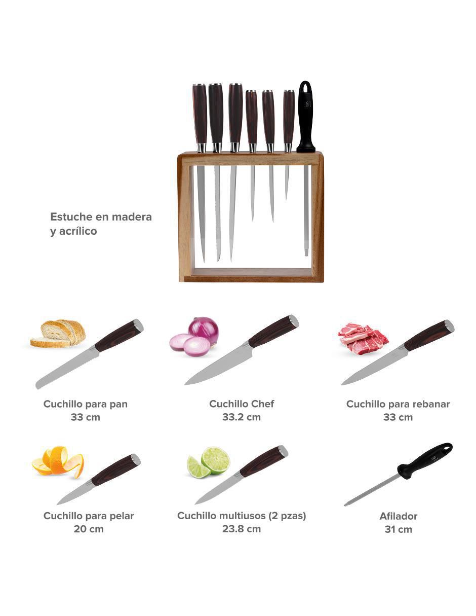 Set de cuchillos Avera 7 piezas