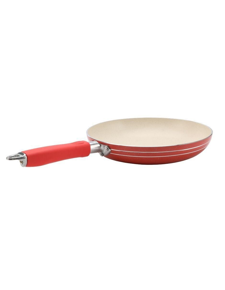 Batería de cocina de aluminio antiadherente minerales naturales 16 piezas 3