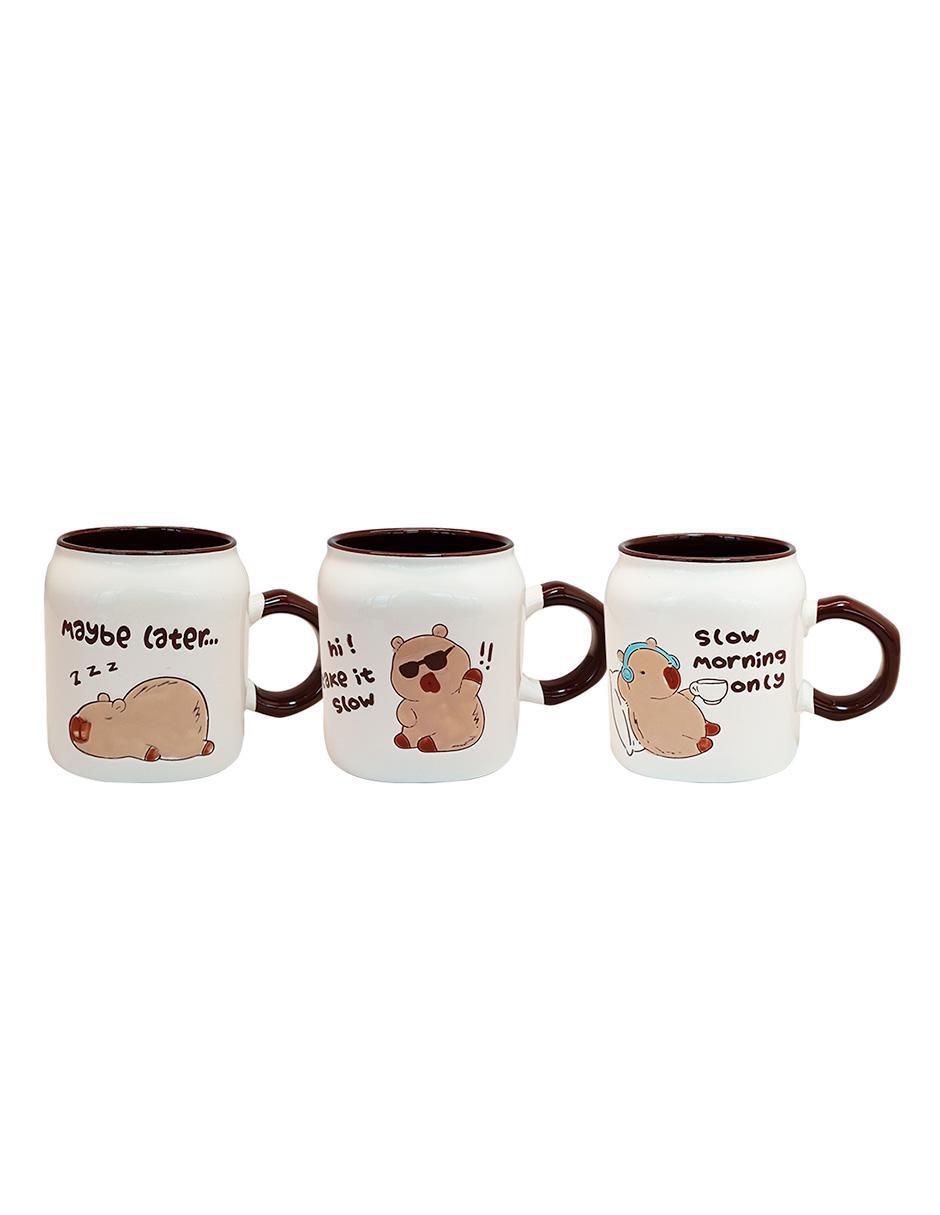 Set de tazas clásicas Capibara 3 piezas 1