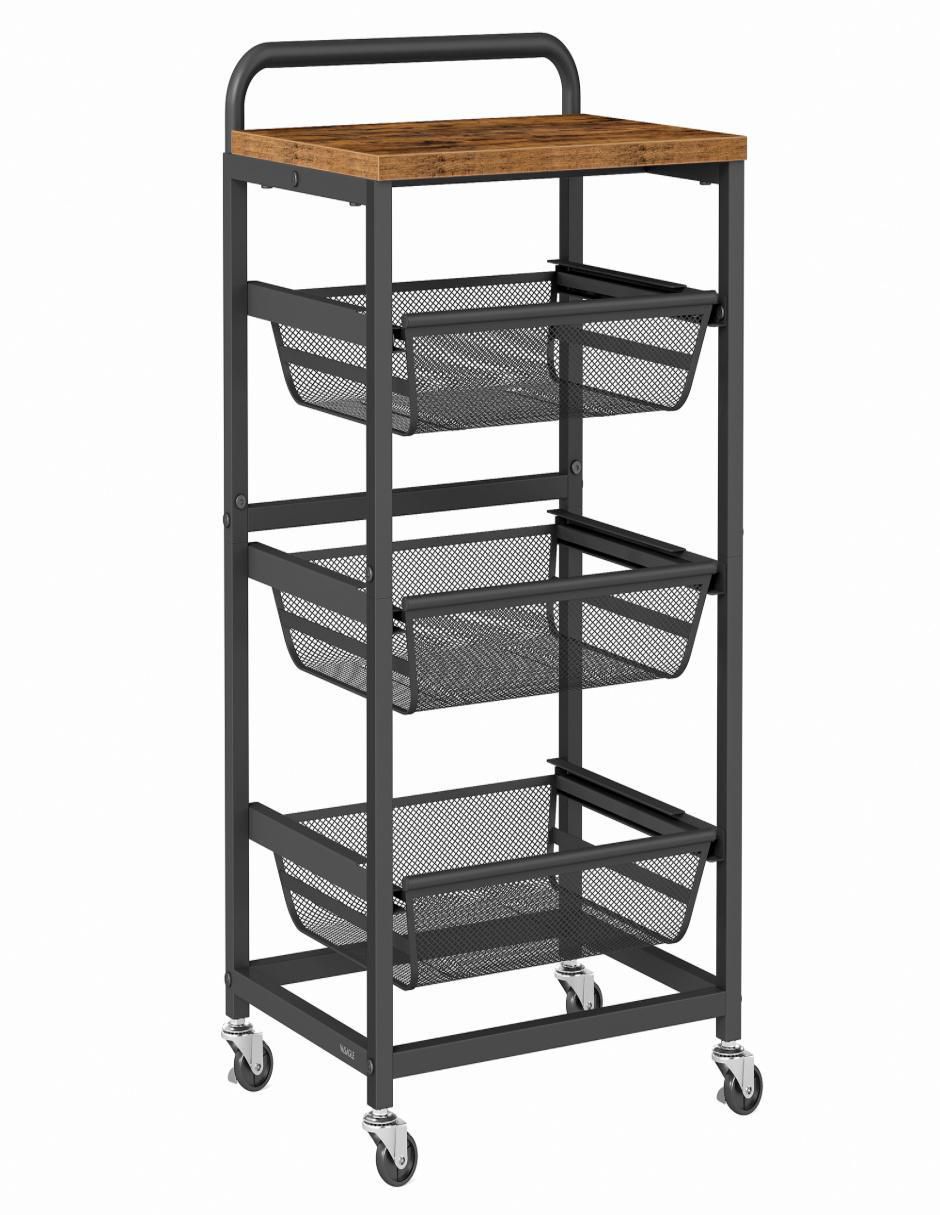 Carro de servicio cocina Songmics home derry MDF