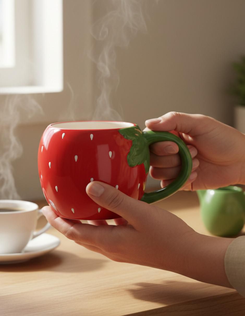 Taza redonda Fresa 3