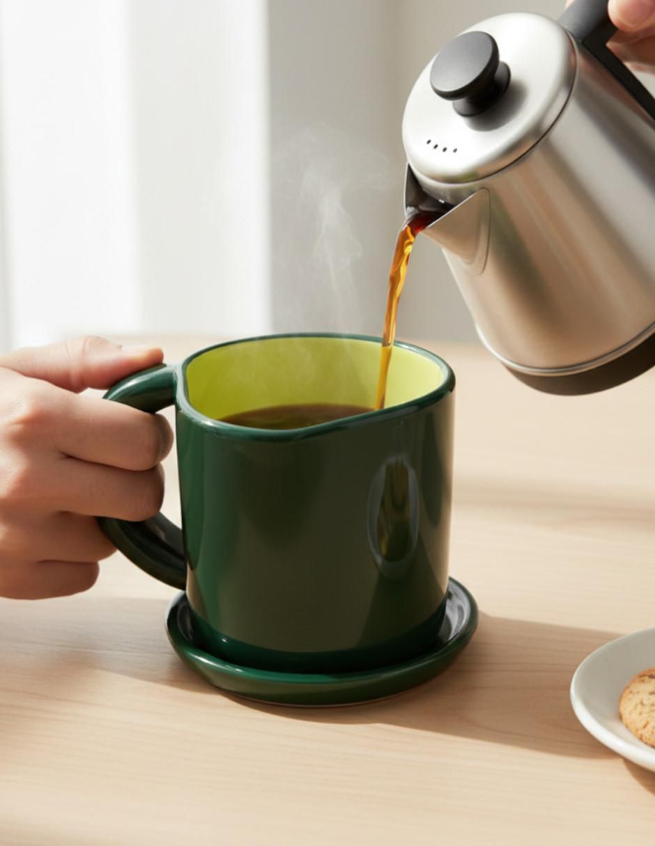 Taza de colección Ideen aguacate