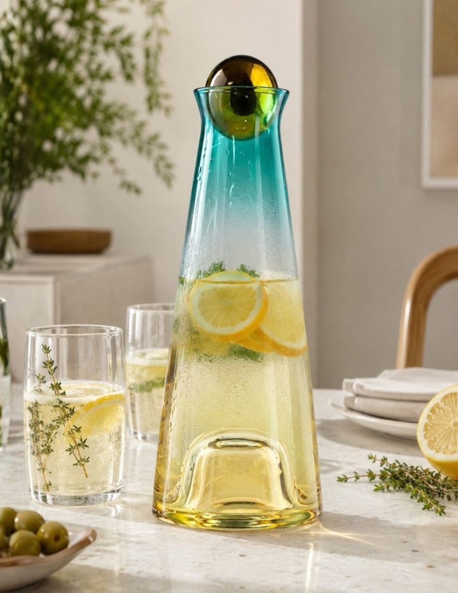 Jarra cristal Ideen menta