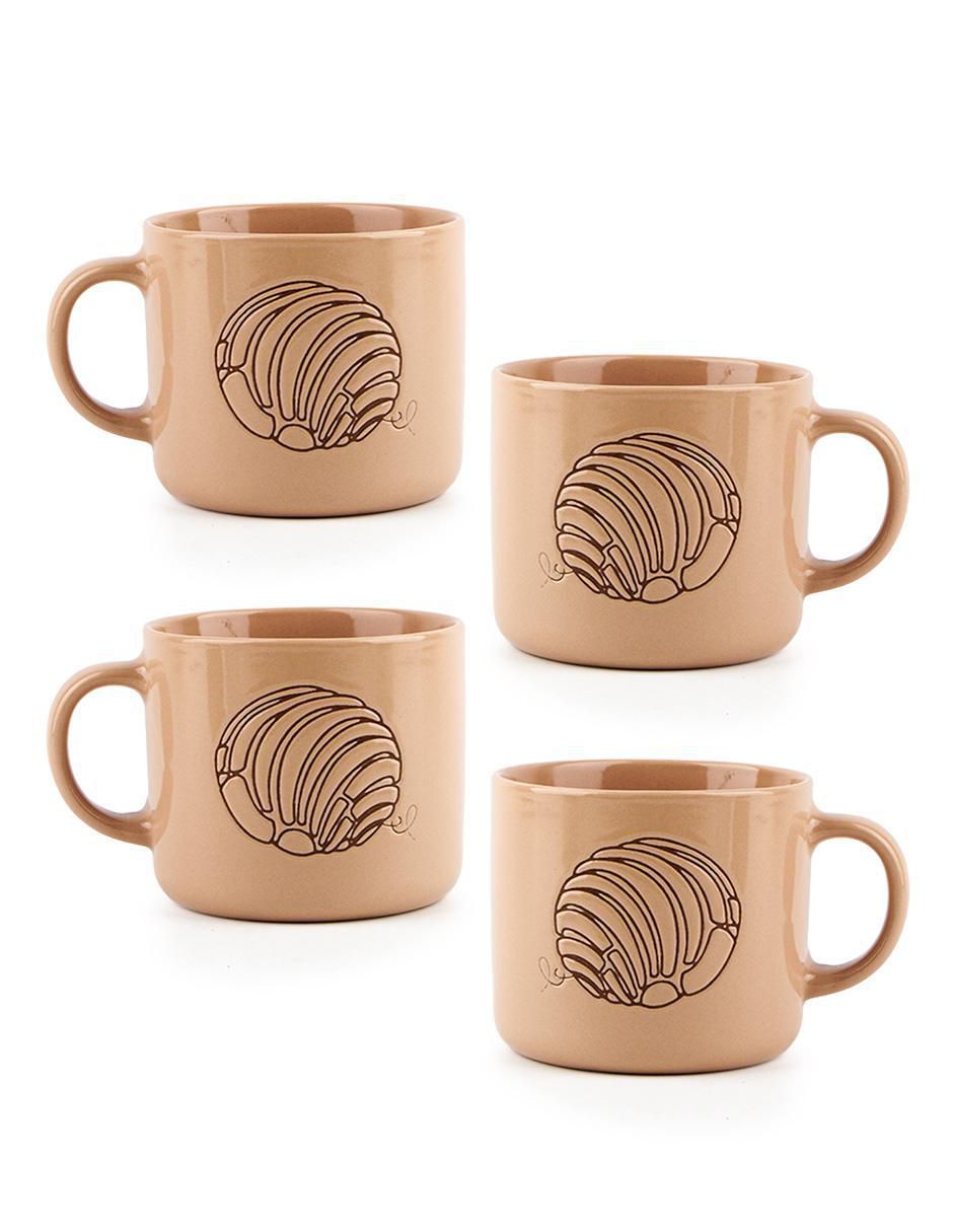 Set de tazas clásicas Chefmaker 4 piezas