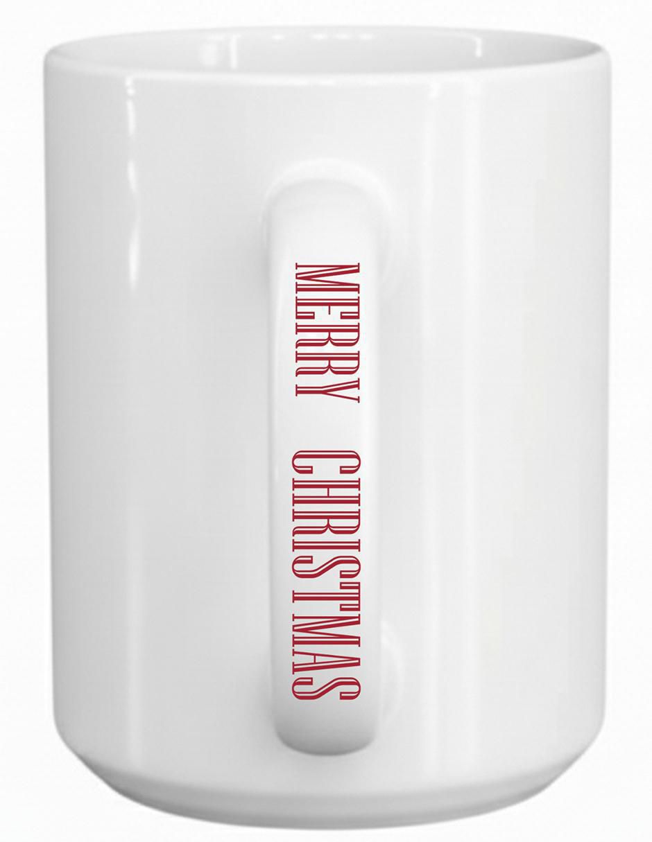 Taza navideña clásica Navidad 4