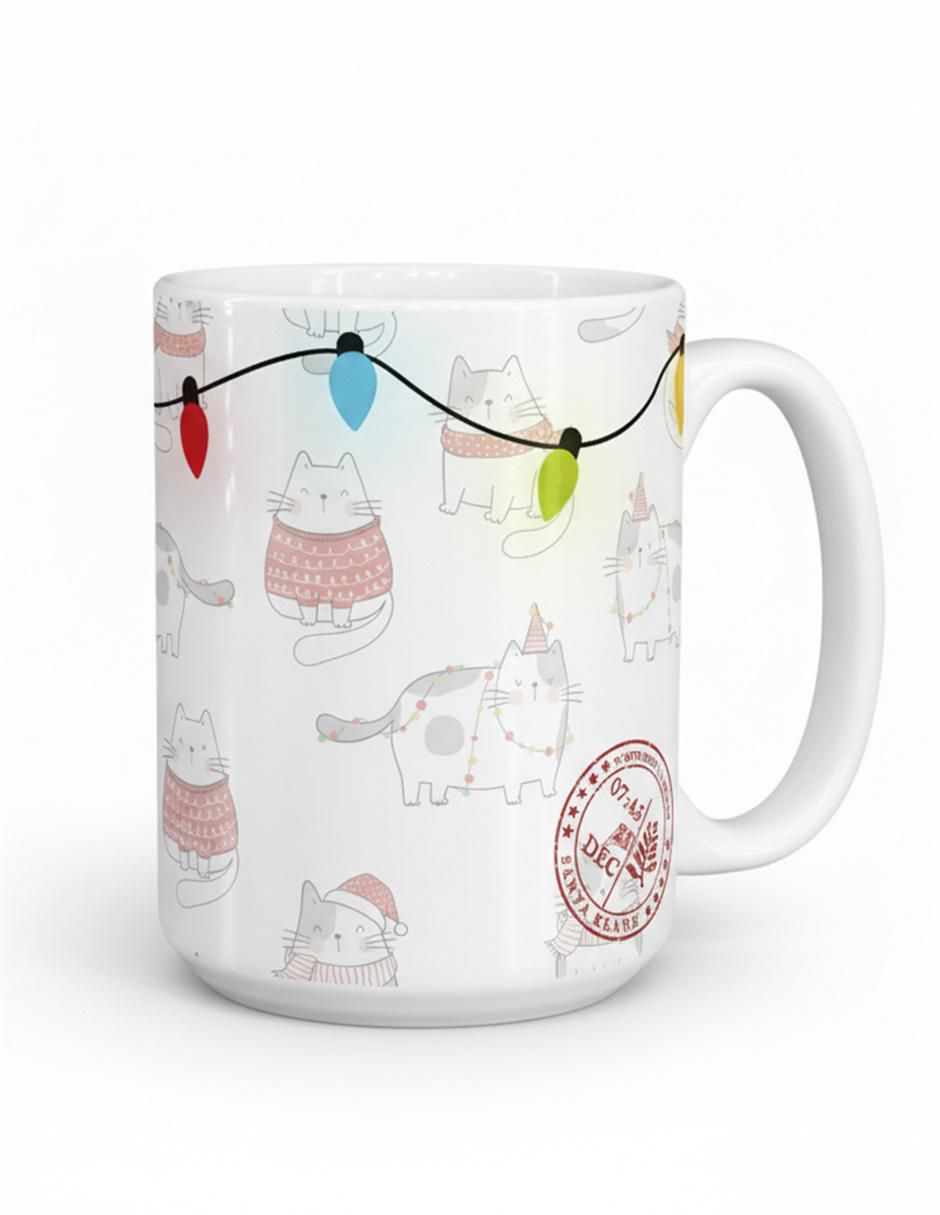Taza navideña clásica Navidad 2