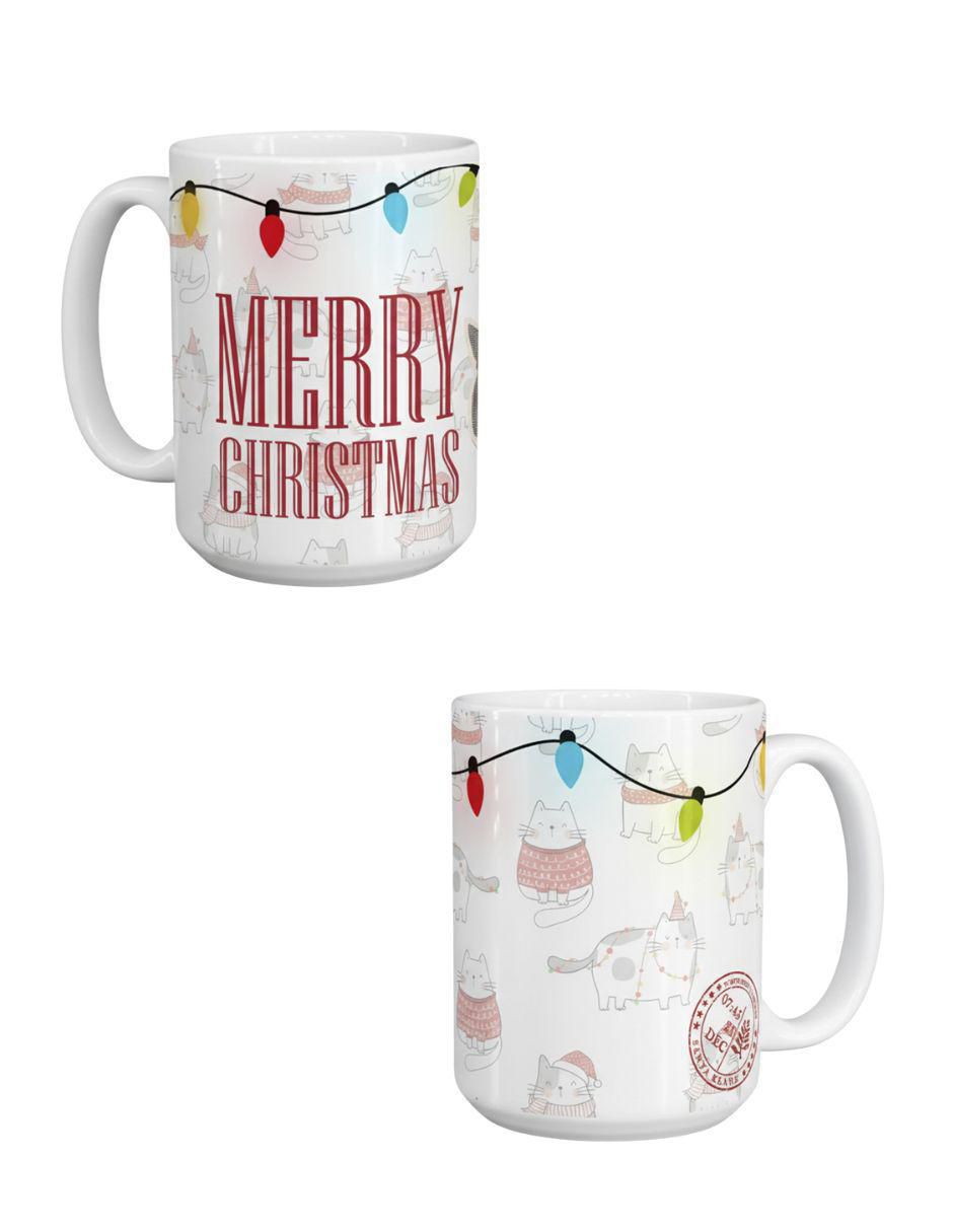Set de tazas navideñas clásicas Navidad 2 piezas Set de tazas navideñas clásicas Navidad 2 piezas