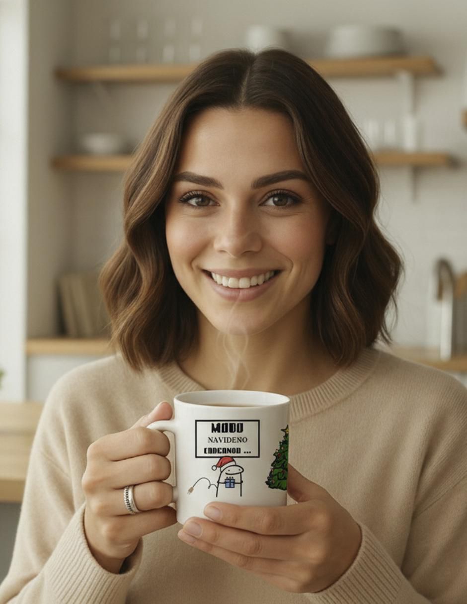 Taza navideña clásica Navidad 2