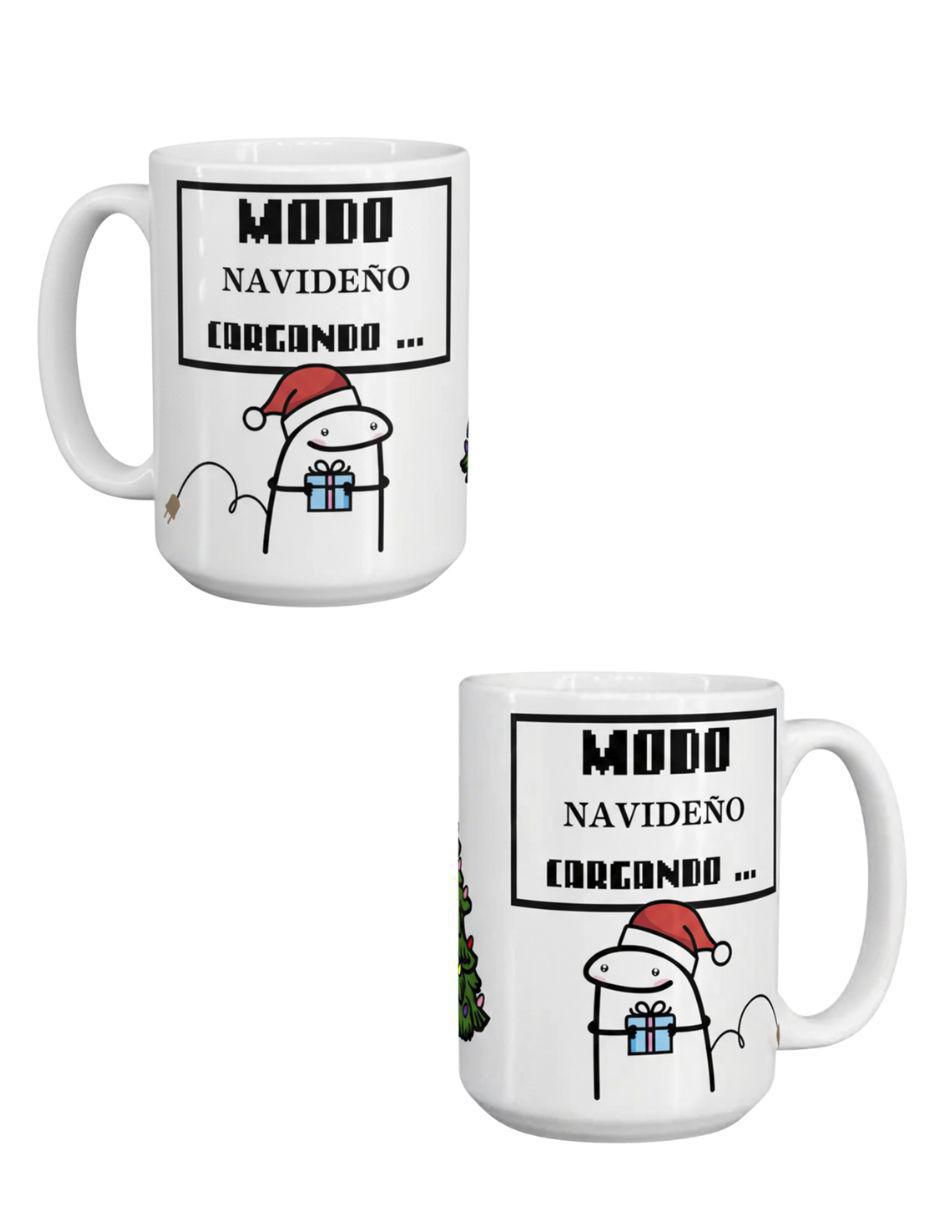 Set de tazas navideñas clásicas Navidad 2 piezas