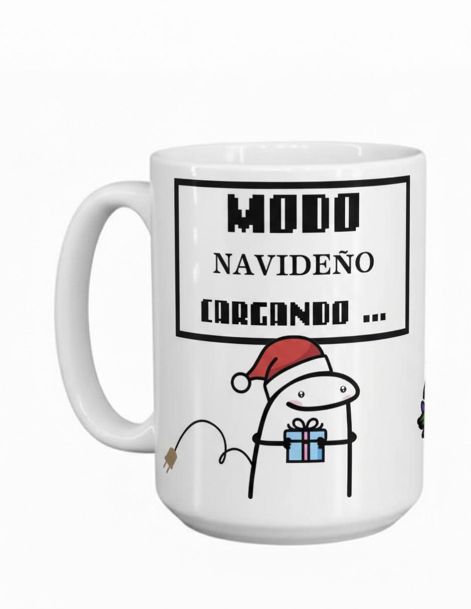 Set de tazas navideñas clásicas Navidad 2 piezas 5