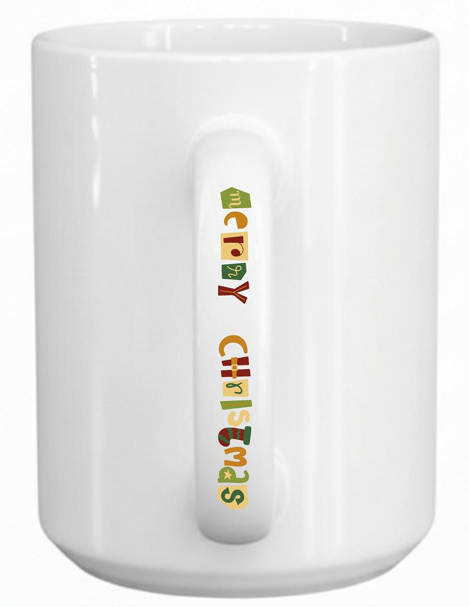 Taza navideña clásica Navidad Merry Christmas 5