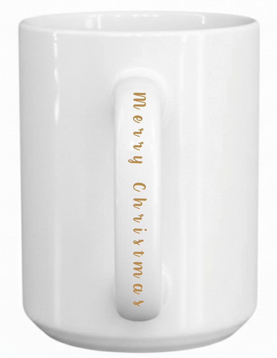 Taza navideña clásica Navidad Merry Christmas 5
