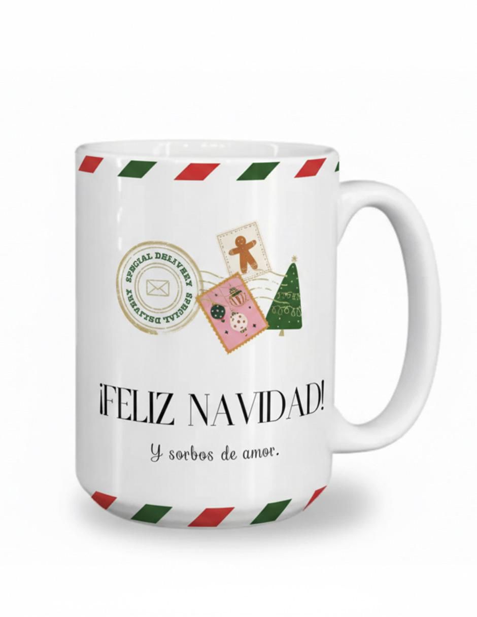 Taza navideña clásica Navidad 1