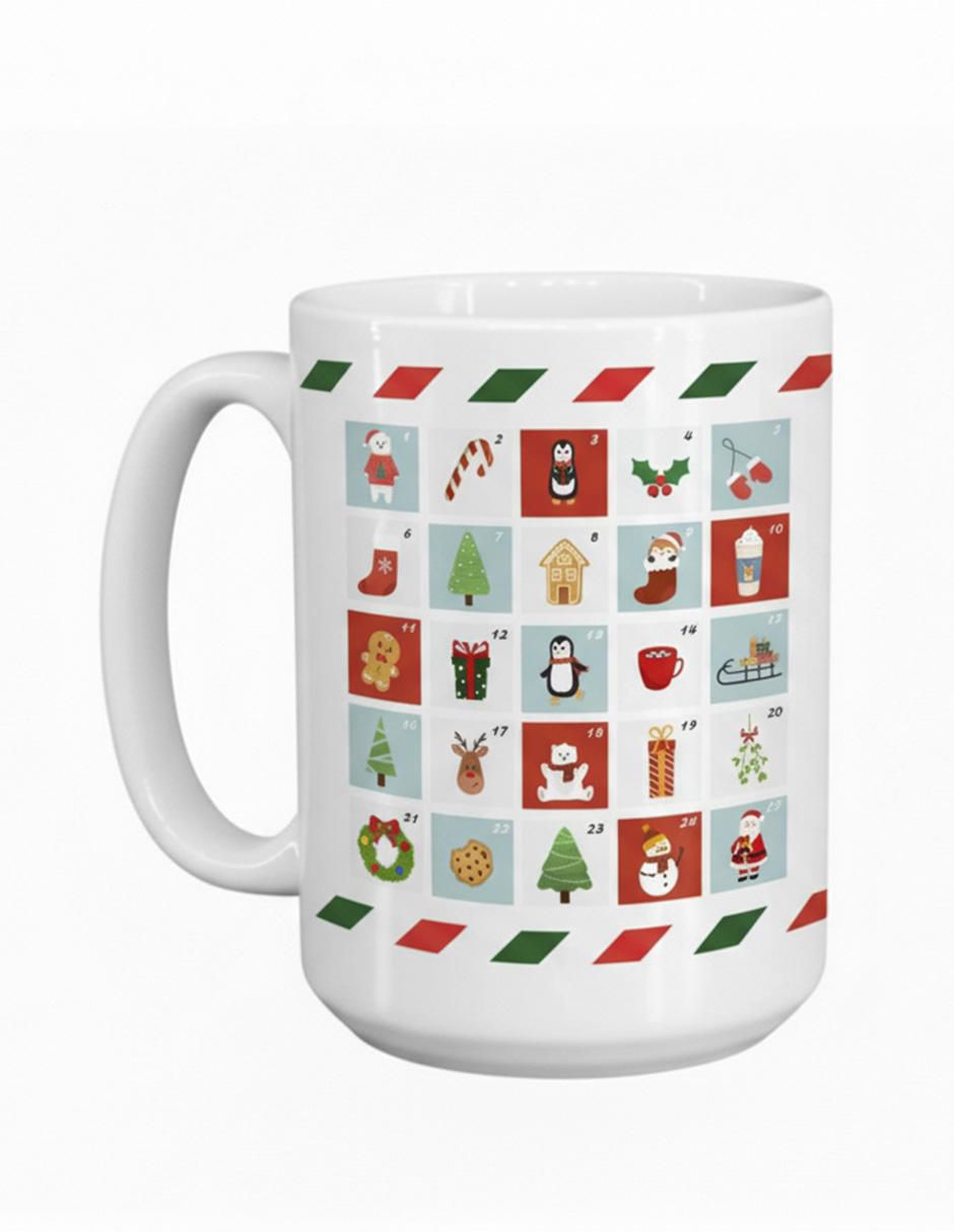 Taza navideña clásica Navidad 5