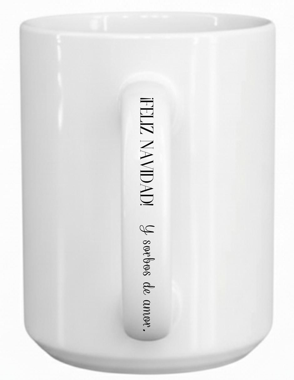 Set de tazas navideñas clásicas Navidad 2 piezas 4