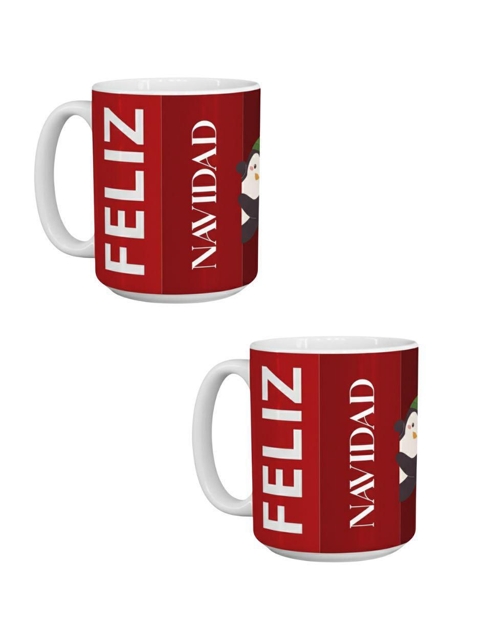 Set de tazas navideñas clásicas Navidad 2 piezas Set de tazas navideñas clásicas Navidad 2 piezas