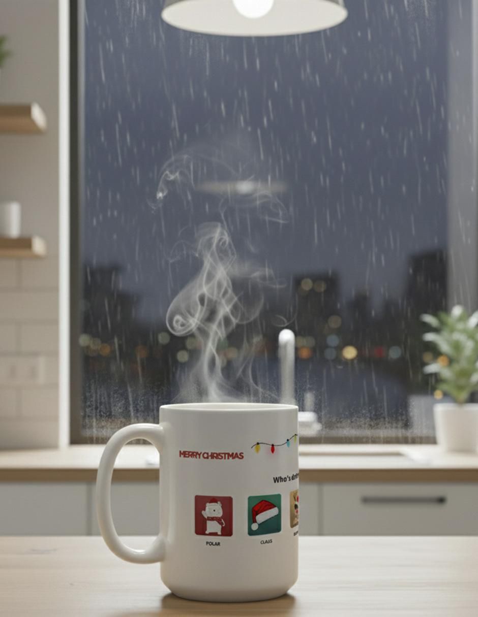 Taza navideña clásica Navidad 2