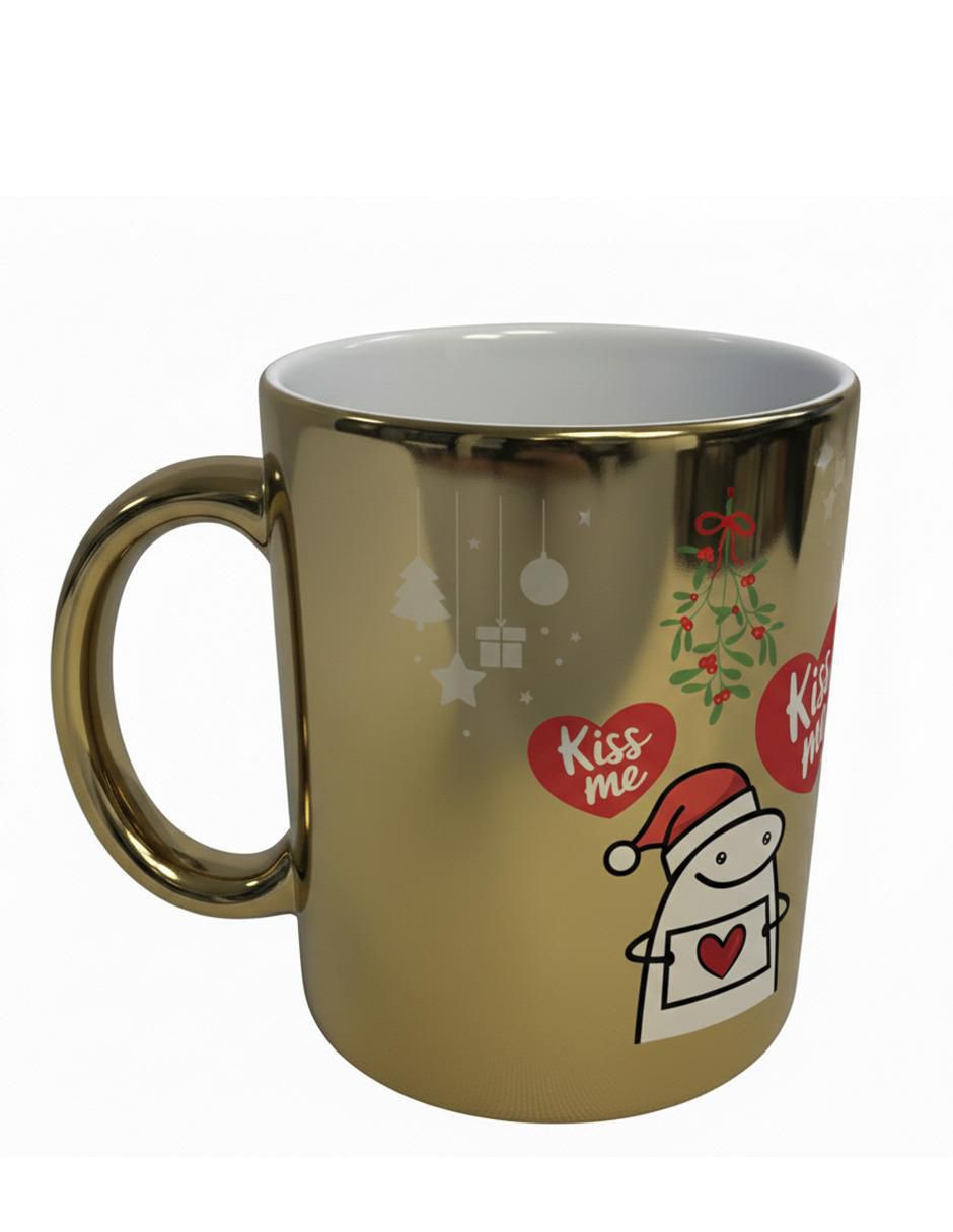 Set de tazas navideñas clásicas Navidad 2 piezas 4