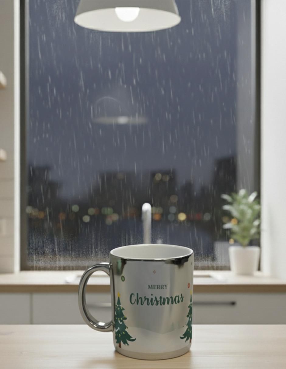 Set de tazas navideñas clásicas Navidad 3
