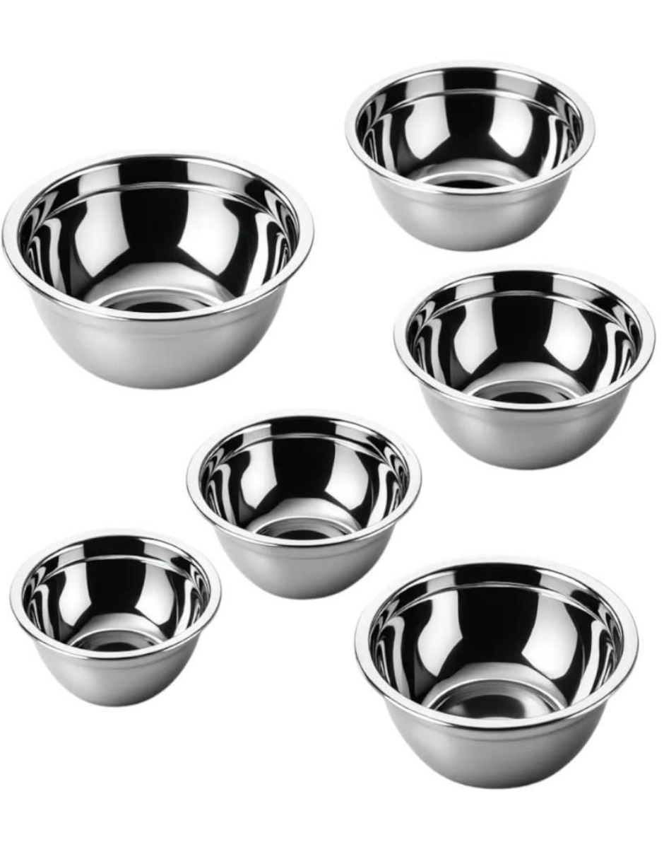 Set tazón Belug de acero inoxidable