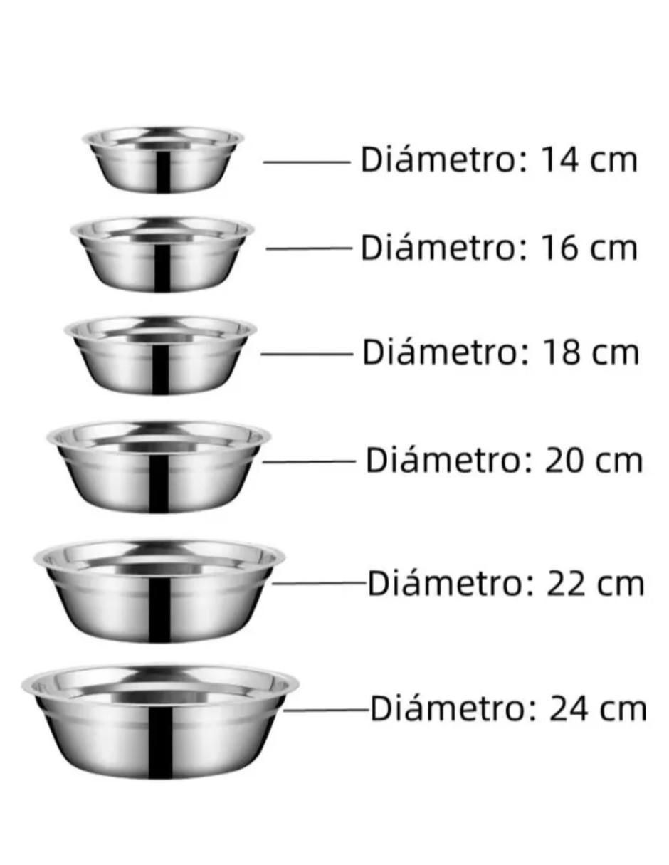 Set tazón Belug de acero inoxidable